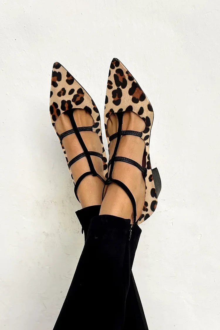 Sophie | Elegant Heel with Leopard Print