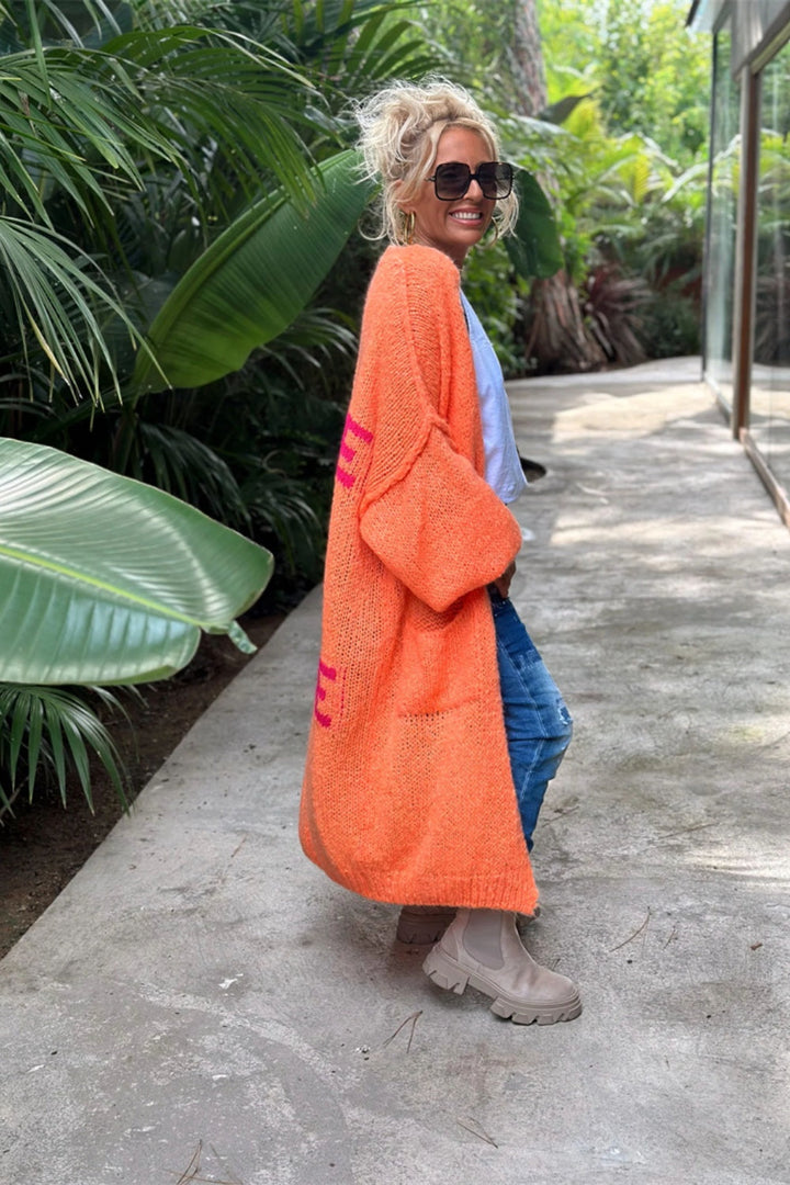 Love & Peace - Long Sleeve Cardigan