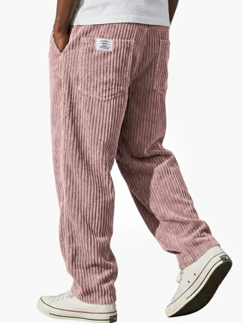 Whitmore Brighton | Men’s Corduroy Trousers with Elasticated Waist (Buy 1, Get 1 Free)