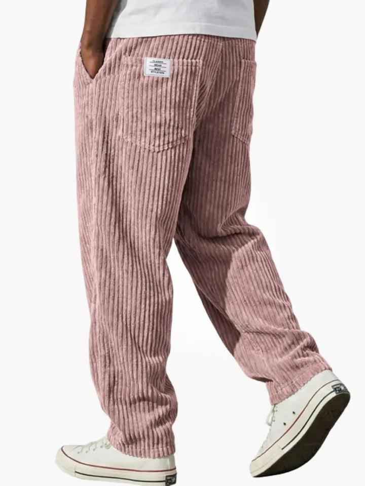 Whitmore Brighton | Men’s Corduroy Trousers with Elasticated Waist (Buy 1, Get 1 Free)