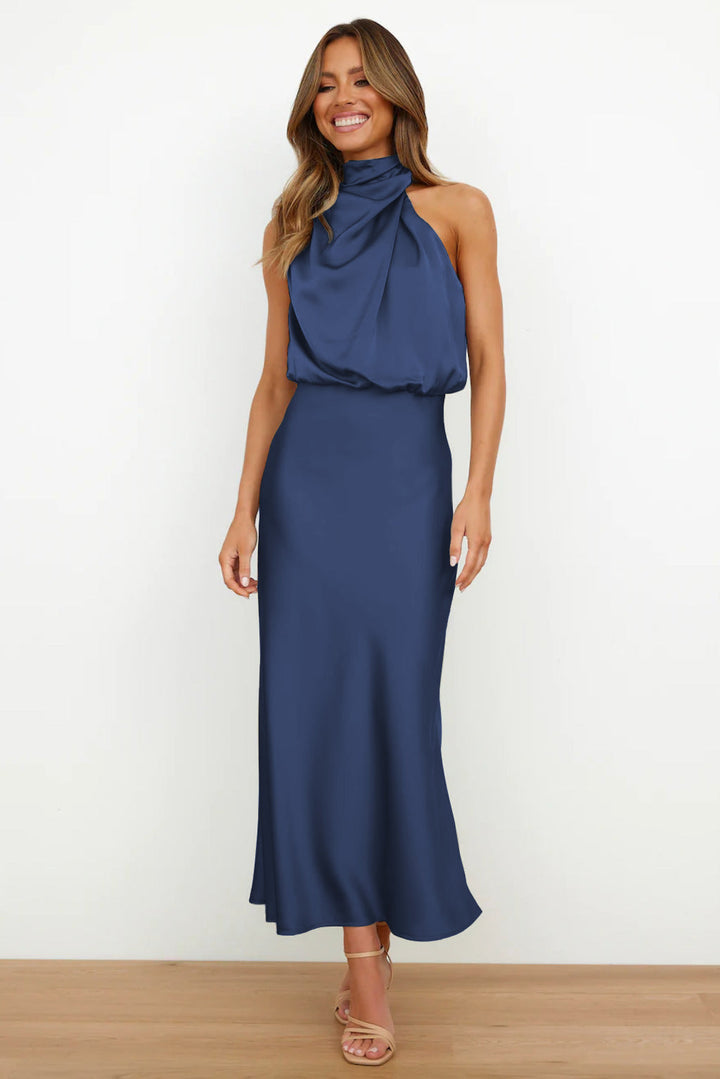 Violet | Drape Maxi Dress