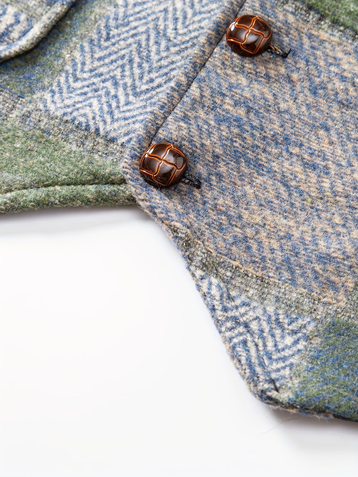Whitmore | Men’s Herringbone Tweed Waistcoat