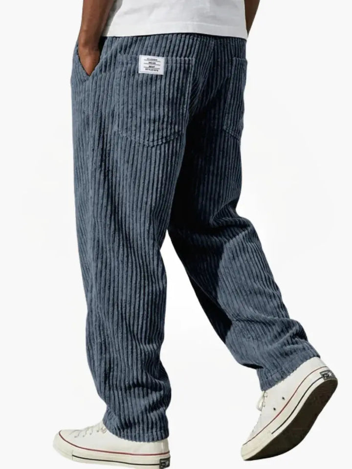 Whitmore Brighton | Men’s Corduroy Trousers with Elasticated Waist (Buy 1, Get 1 Free)