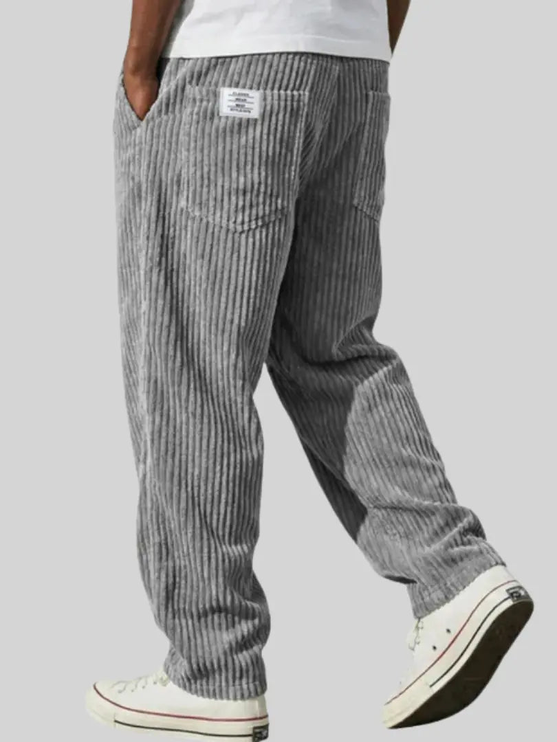 Whitmore Brighton | Men’s Corduroy Trousers with Elasticated Waist (Buy 1, Get 1 Free)