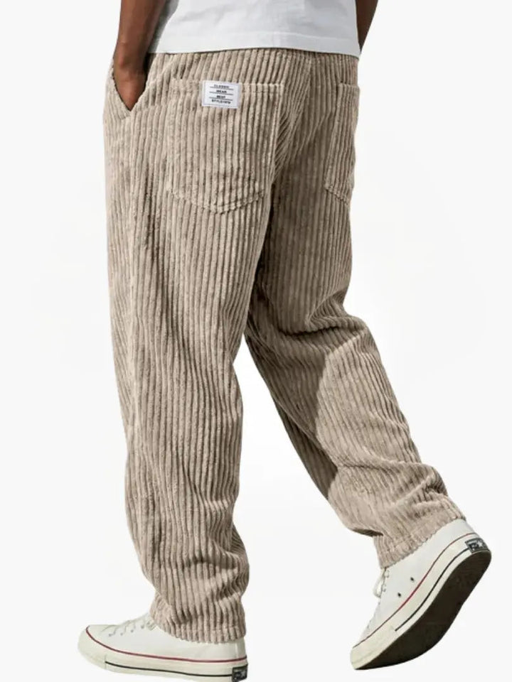 Whitmore Brighton | Men’s Corduroy Trousers with Elasticated Waist (Buy 1, Get 1 Free)