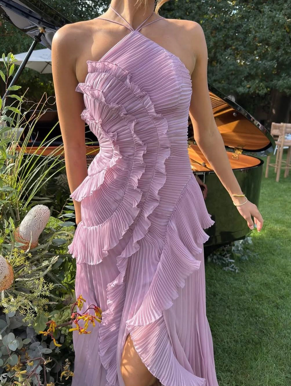 MELISA I LIMITED EDITION RUFFLED DRESS