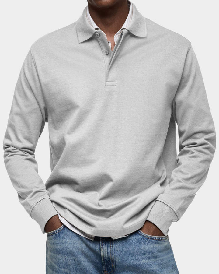 Whitmore | Casual Long Sleeve Polo Shirt (Buy 1, Get 1 FREE)