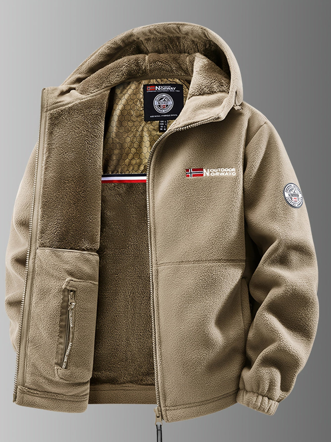 Norvik™ | Thermal Fleece Winter Jacket