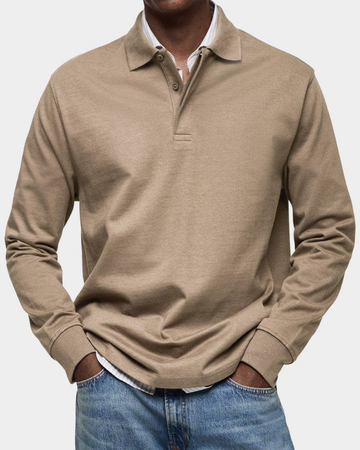 Whitmore | Casual Long Sleeve Polo Shirt (Buy 1, Get 1 FREE)