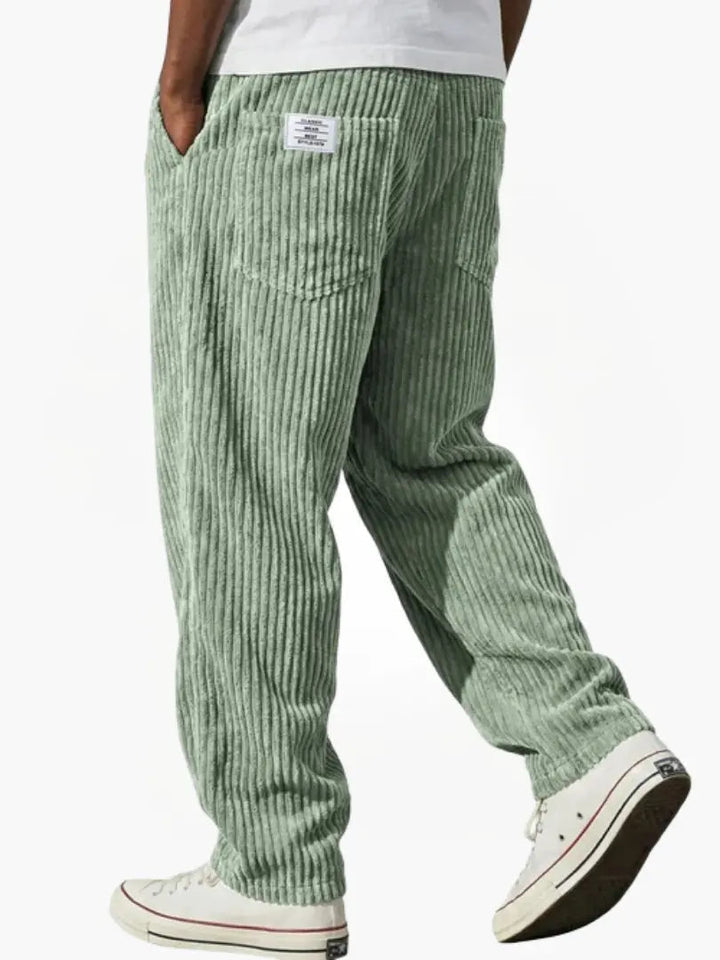 Whitmore Brighton | Men’s Corduroy Trousers with Elasticated Waist (Buy 1, Get 1 Free)
