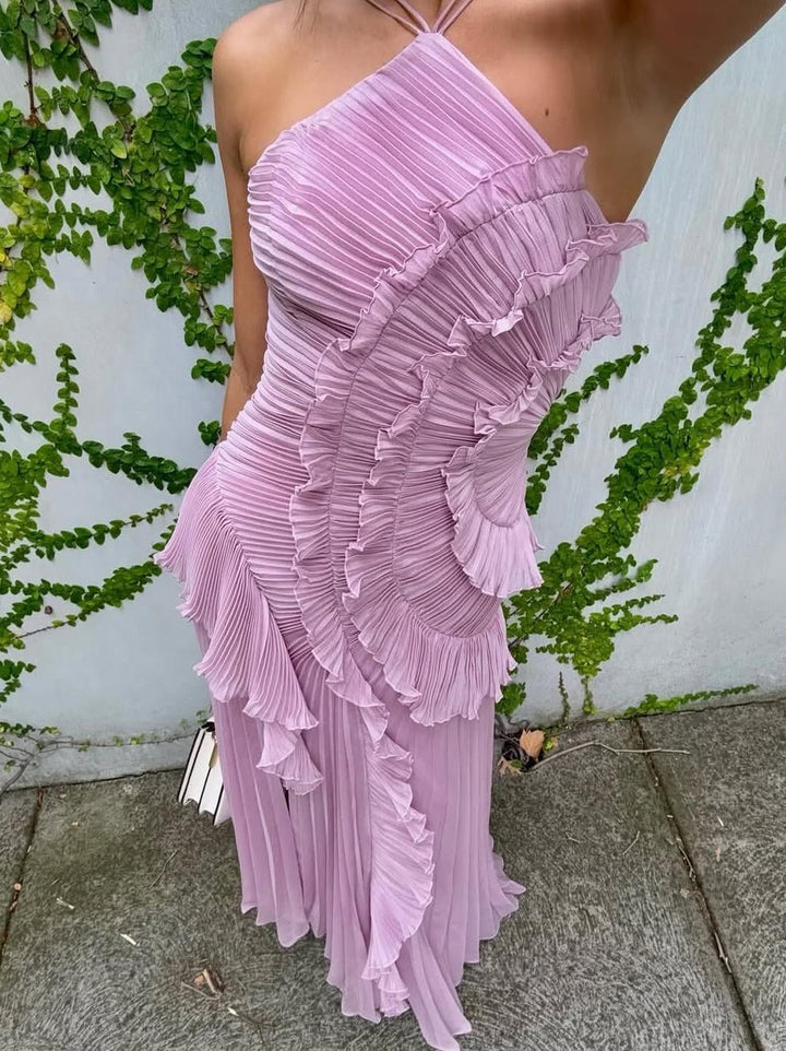MELISA I LIMITED EDITION RUFFLED DRESS