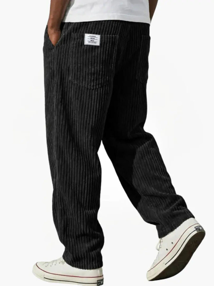 Whitmore Brighton | Men’s Corduroy Trousers with Elasticated Waist (Buy 1, Get 1 Free)