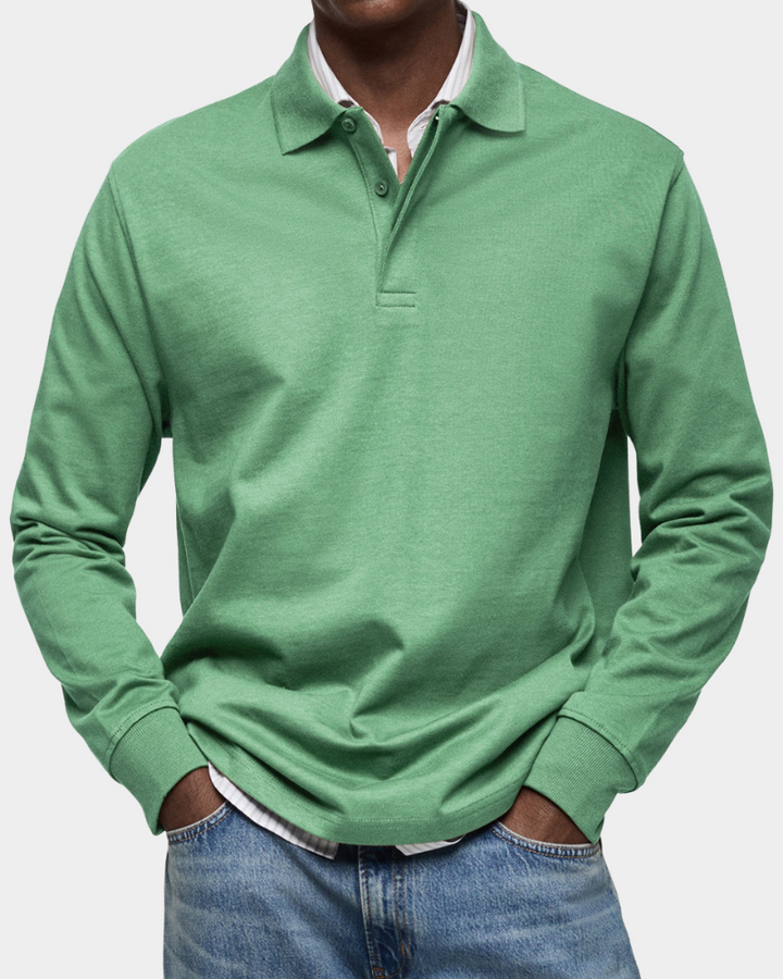 Whitmore | Casual Long Sleeve Polo Shirt (Buy 1, Get 1 FREE)