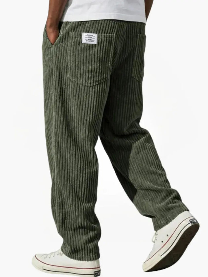 Whitmore Brighton | Men’s Corduroy Trousers with Elasticated Waist (Buy 1, Get 1 Free)