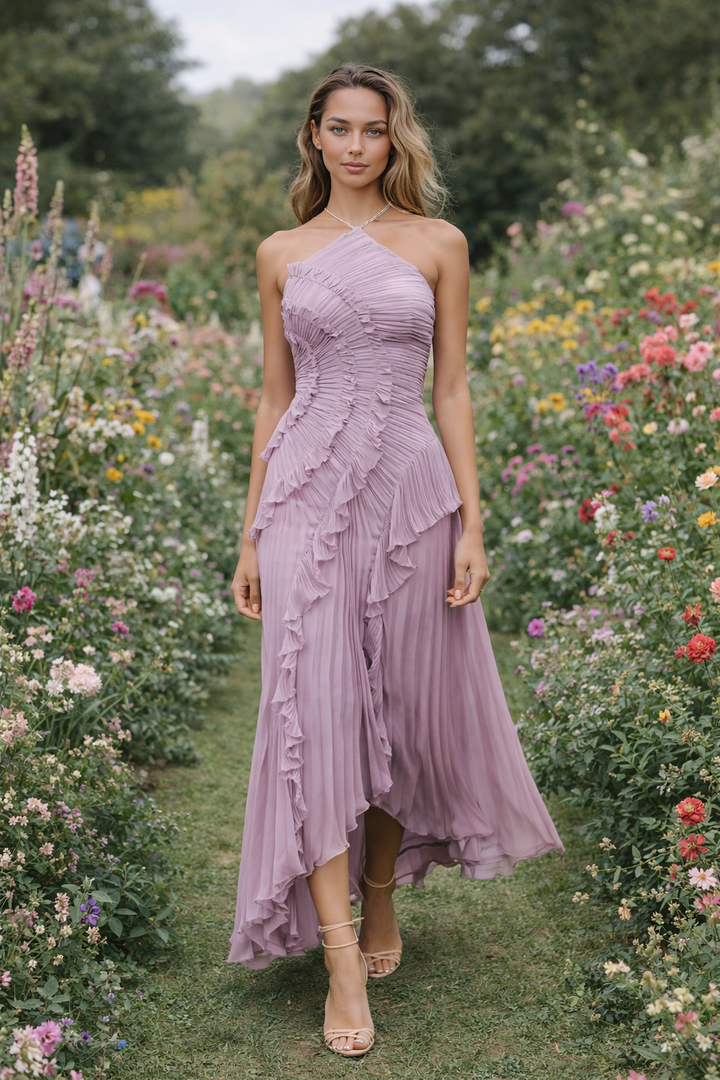MELISA I LIMITED EDITION RUFFLED DRESS