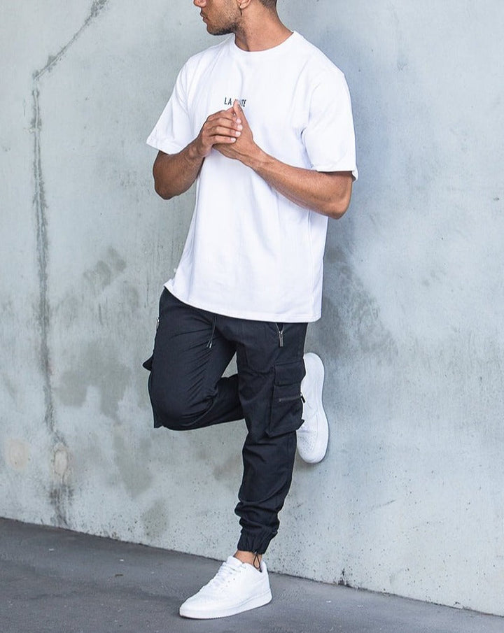 Whitmore | Black Cargo Trousers (Buy 1, Get 1 Free)