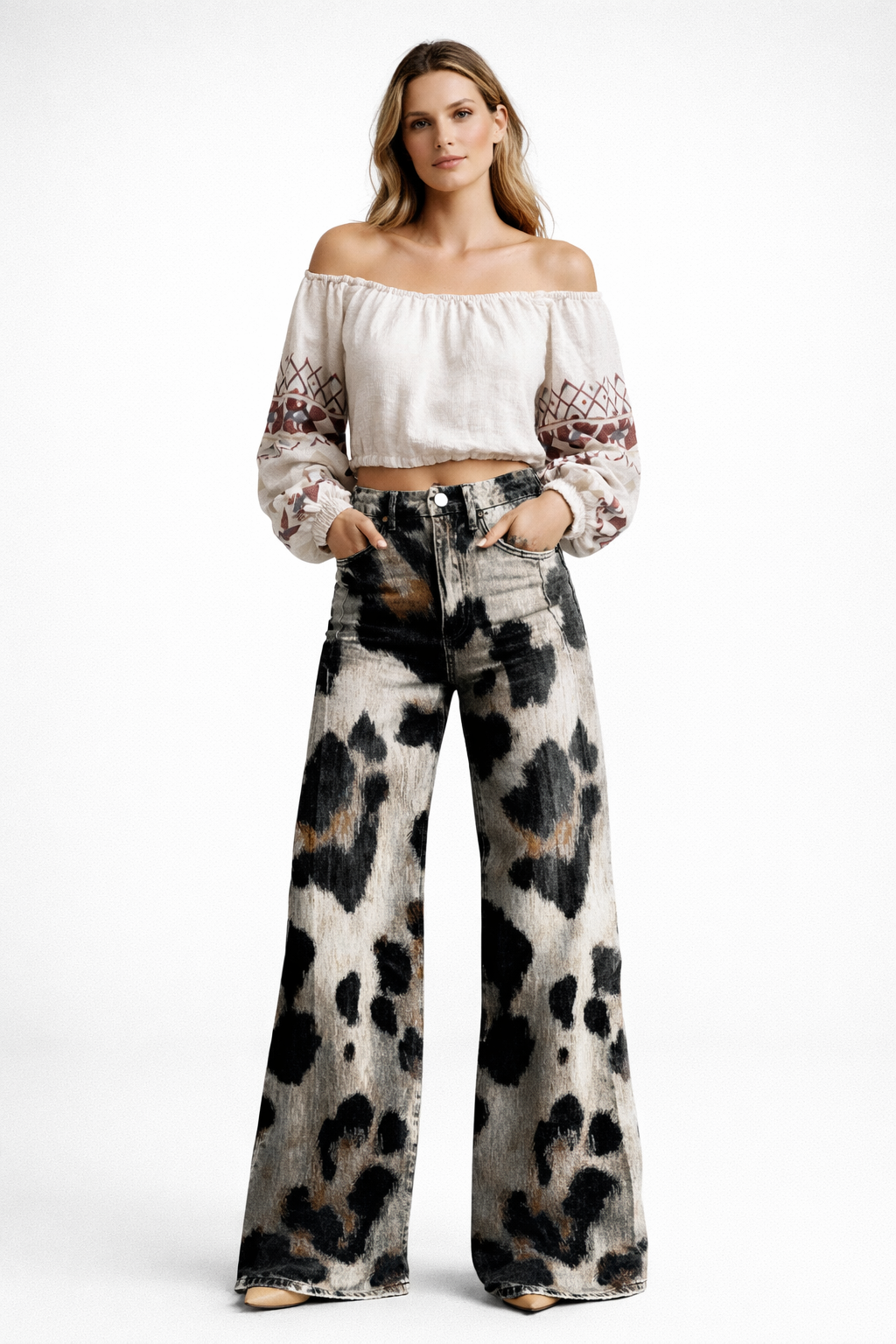 Rosa - Vintage-Style Trousers