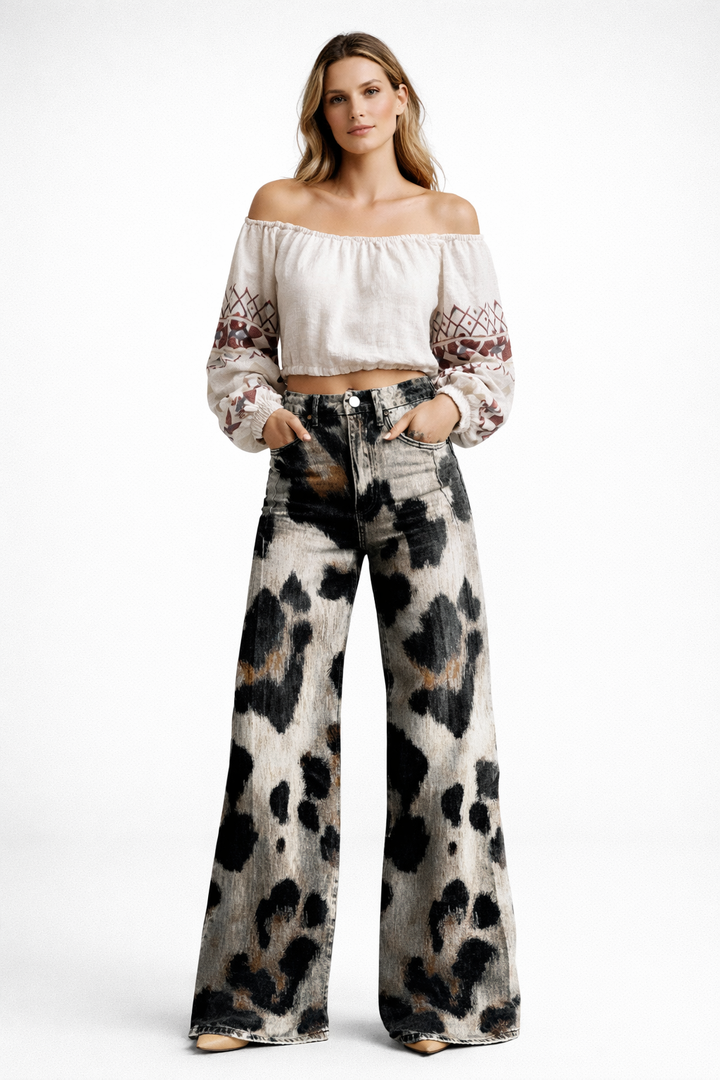 Rosa - Vintage-Style Trousers