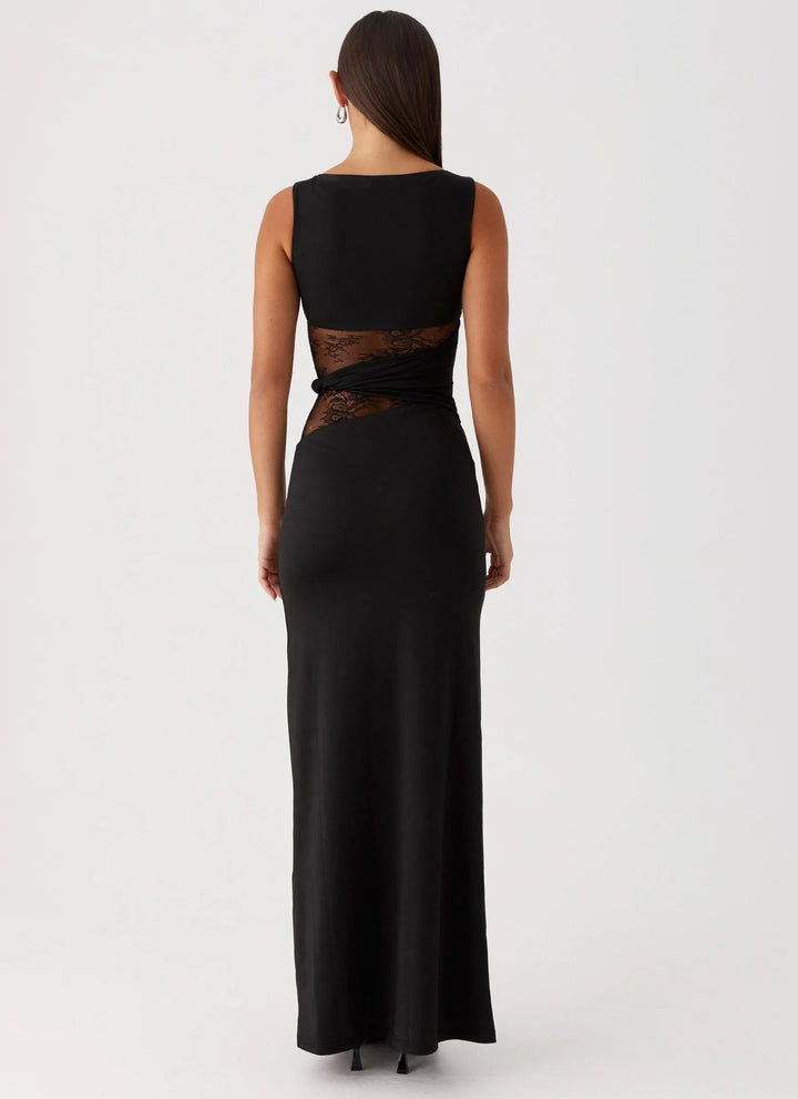 Leni | Sculpted Lace Elegant Dress