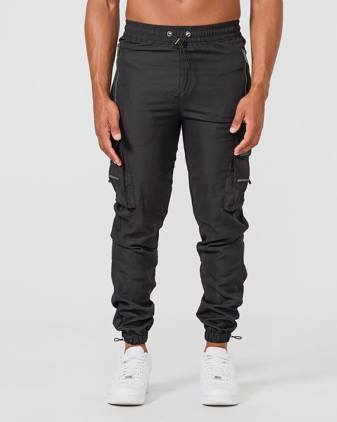 Whitmore | Black Cargo Trousers (Buy 1, Get 1 Free)