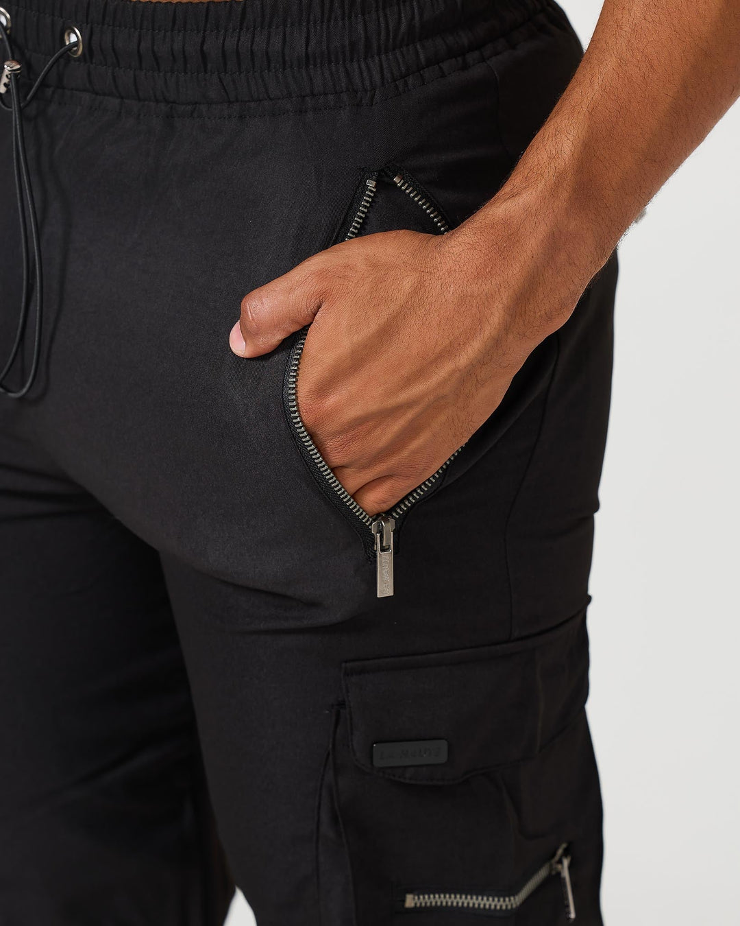 Whitmore | Black Cargo Trousers (Buy 1, Get 1 Free)