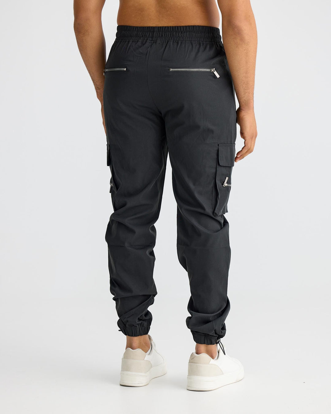 Whitmore | Black Cargo Trousers (Buy 1, Get 1 Free)