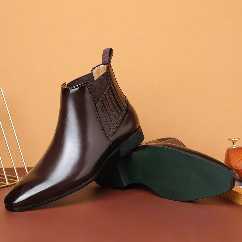 Charlie | Authentic Leather Ankle Boots