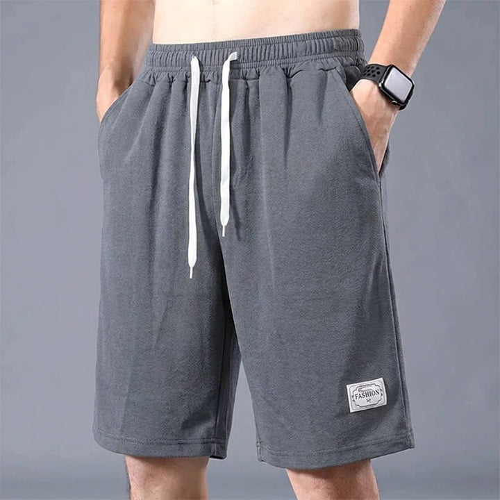 Lce zijden korte broek heren dunne sport cropped broek losse rechte been cool ademend nieuwe mode trend casual XL-XXXL