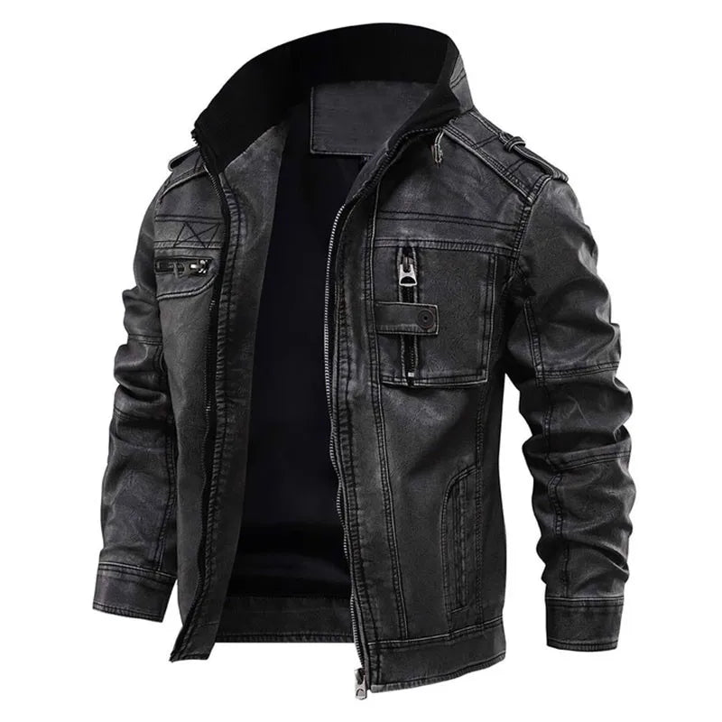 Eldridge™ | Timeless Leather Jacket
