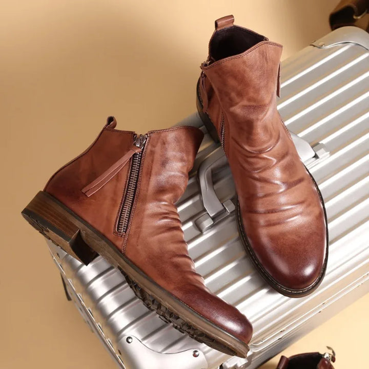 Billy - Leather Chelsea Boots