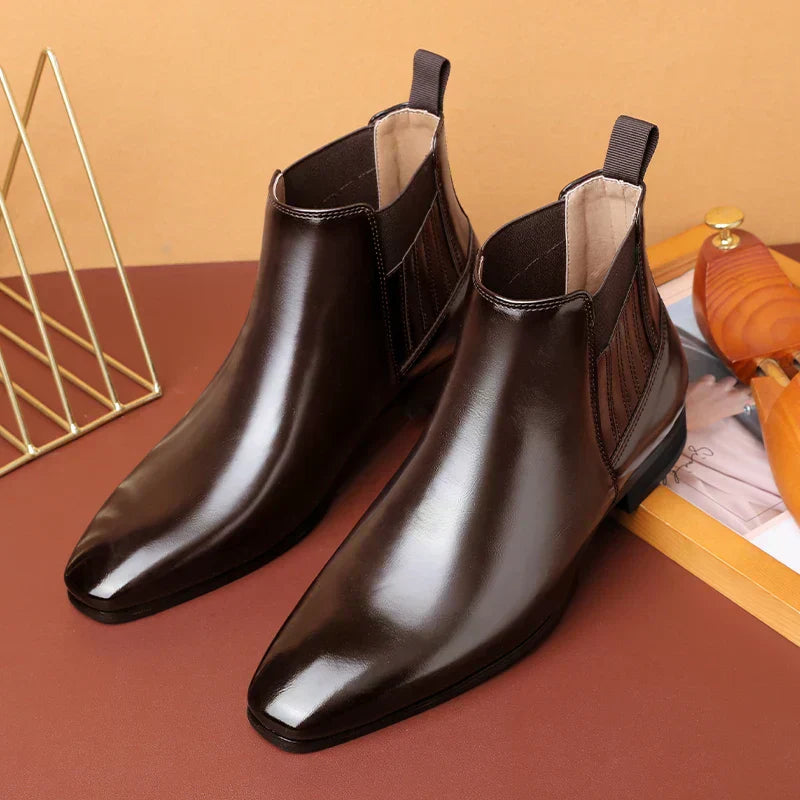 Charlie | Authentic Leather Ankle Boots