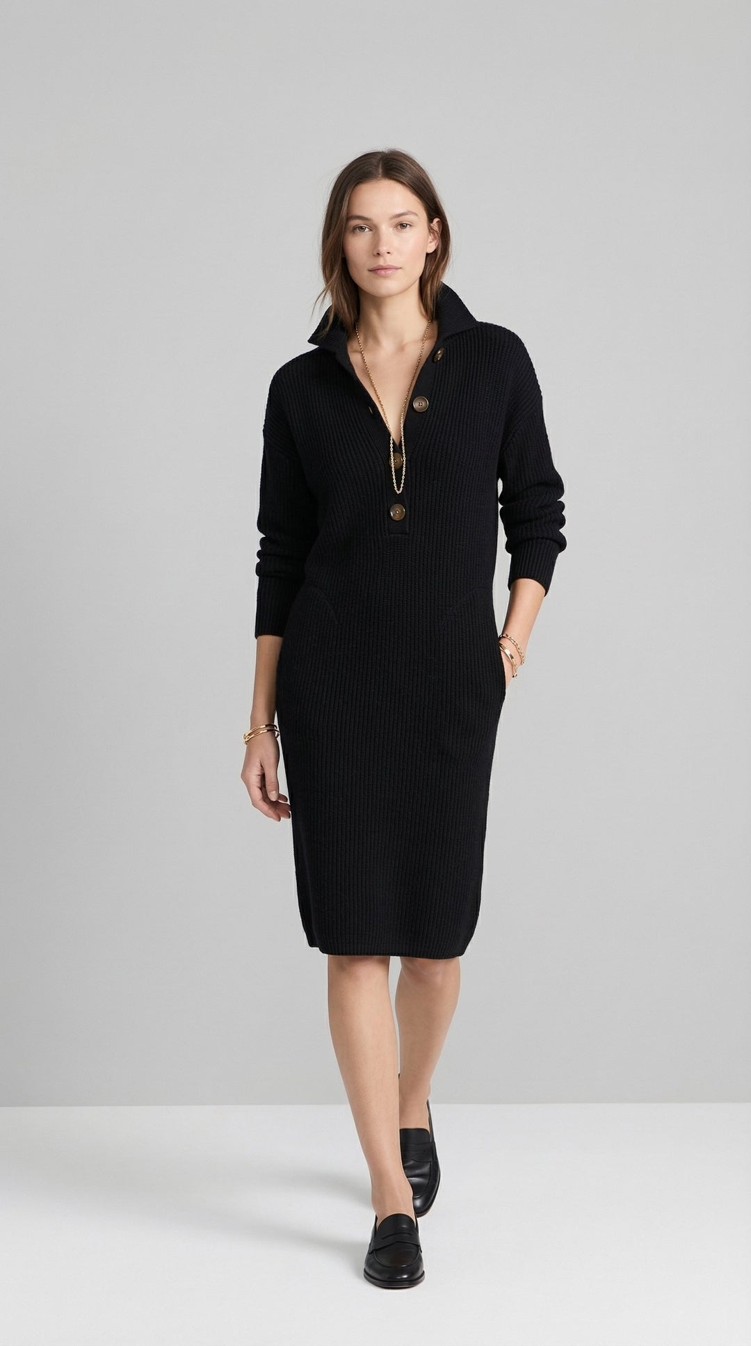 ARIANELL | WINTER WOOL MIDI DRESS