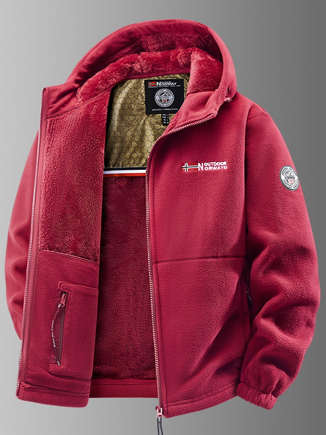 Norvik™ | Thermal Fleece Winter Jacket