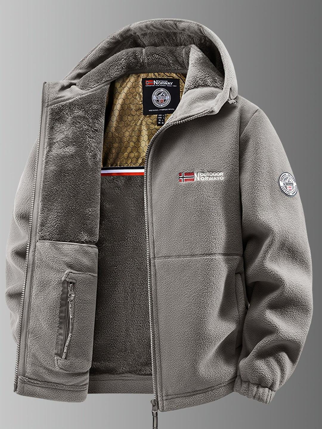 Norvik™ | Thermal Fleece Winter Jacket