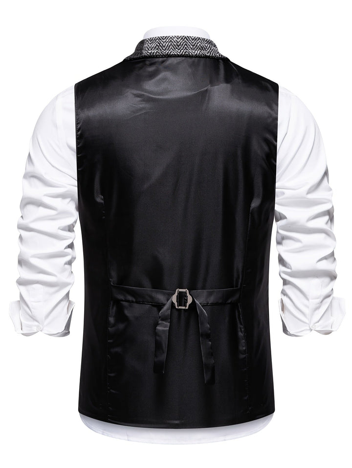 Whitmore | Men’s Herringbone Tweed Waistcoat
