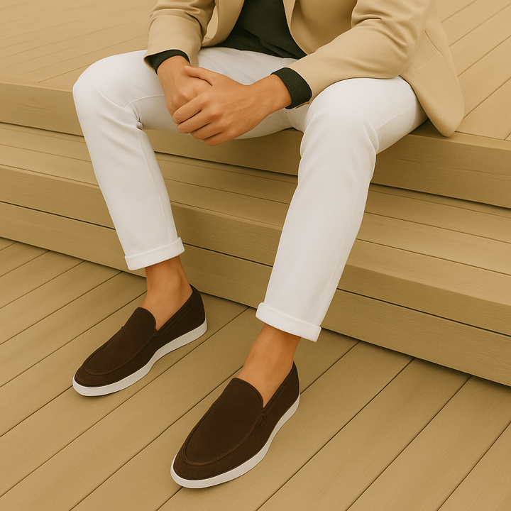 Elric Elegant Suede Loafers