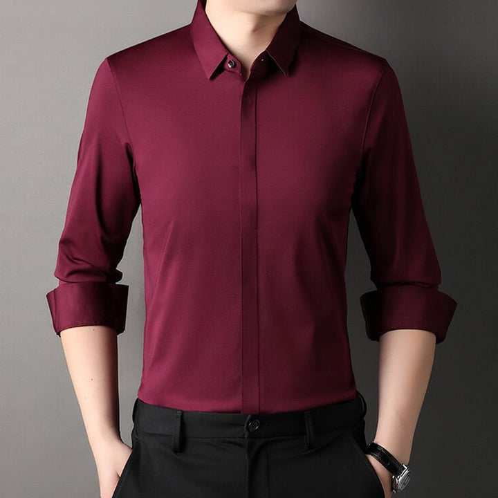 Joshua | Wrinkle-Free Stretch Shirt For Men (1+1 FREE)